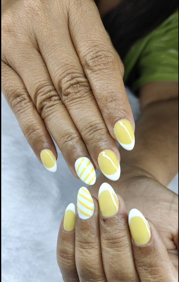 Sunshine Yellow Candy Swirl